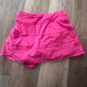 Brand New Lululemon Skirt Hot Pink Size 2